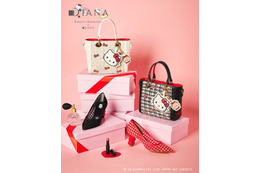 「サンリオ」“キラふわ”パンプスで、大人女子気分爆アゲ☆ 「DIANA」初コラボでキティやマイメロのアイテム登場