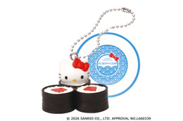 「サンリオ」キティやマイメロがお寿司に!?へいらっしゃい！キーチェーンが可愛すぎる♪