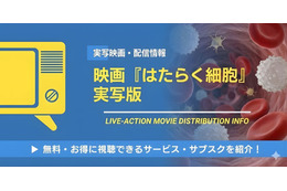 写映画『はたらく細胞』の配信はどこで観られる？【1/30地上波放送！】無料で観る方法やNetflix・U-NEXT比較