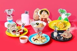 「ワンピース」や～わ～ら～け～“水水肉”やバラティエのまかない、ボンちゃんの“タコパフェ”まで再現！「一度は食べてみたかった！」が叶うコラボカフェ開催