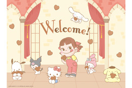 「サンリオ」×「ペコちゃん」コラボも！レトロ可愛い＆チョコの相性は無敵♪ 不二家のバレンタインイベントが開催
