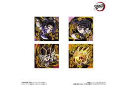 「鬼滅の刃」デフォルメシールウエハース第14弾の再販！2色の箔が豪華に煌めく“無限レア”や“シークレットレア”も封入