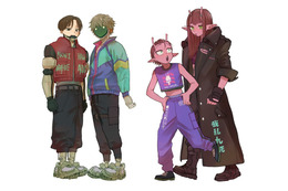 カート＆マックス アカネ＆カナタの描き下ろしアクスタ！「銀河特急 ミルキー☆サブウェイ」コミカライズ第1巻が発売