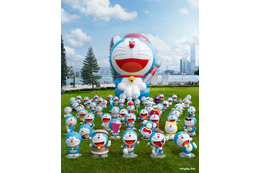 世界7都市を巡った最大級イベント「100％ドラえもん＆フレンズ」が東京で開催！ 12メートルの巨大ドラえもんバルーンも展示