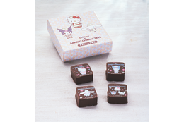 「サンリオ」シナモロール、ハローキティ、クロミが老舗和菓子屋とコラボ♪ チョコレート羊羹を限定販売【塩瀬総本家】