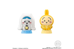 「ちいかわ」うさぎのパジャマ姿も、ハチワレの怖い話姿も可愛い！あたたかく光る♪ フィギュア食玩が2月9日より登場