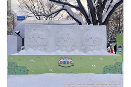ちいかわ＆ハチワレ＆うさぎの雪像が初登場！ノベルティも可愛い～♪ 「ちいぽけ」の「さっぽろ雪まつり」出展レポ