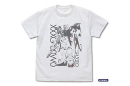 「ガンダムW」ウイングガンダムゼロの“羽”が着られる!? バックプリントも秀逸♪ 新作Tシャツ、ワンフェス［冬］で先行販売