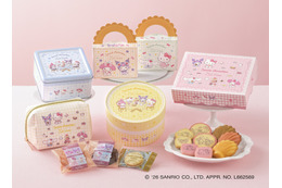 キティ、シナモンたちの限定パケが春爛漫～♪ 「コージーコーナー」コラボでホワイトデーの焼菓子ギフト登場