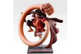 「ワンピース」尾田先生描きおろしカードが立体化！ルフィのド迫力のフィギュアが一番くじに登場