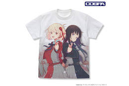 「リコリコ」“私は君と会えて嬉しい！” 千束とたきなのフルグラTシャツ、リコリス校章ワークシャツなど新作グッズ登場♪ 【二次元コスパ】