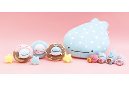 サンエックス「じんべえさん」ポップでカラフルなドーナツがモチーフ♪新テーマ“どーなつ島”グッズ登場