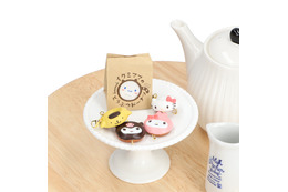 キティやシナモンがドーナツに!? 「サンリオ」ミニチュアサイズのチャームがカプセルトイで登場