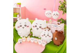「ちいかわ」ちいかわ＆ハチワレだらけ！“超BIGなぬいぐるみ”など目白押しのオンラインくじ登場
