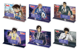 「名探偵コナン」萩原千速、横溝重悟、世良真純ら6名の新作グッズ☆ TV比率の背景プレート、ショーウィンドウ風アクスタなど