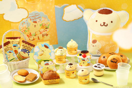 ポムポムプリンの“プリン”でお誕生日＆30周年をお祝い♪ 「パステル」コラボでシュークリームも初登場！