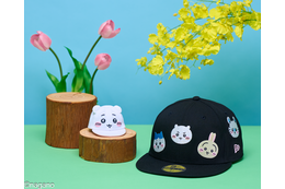 「ちいかわ」ハチワレ、うさぎ達が盛り盛り♪ キャップやTシャツ、キーホルダーが登場！【ニューエラ】