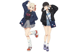 「リコリコ」千束＆たきなとおそろコーデで出かけよう♪ 制作スタッフの描き下ろしイラストを使用した新作Tシャツも登場