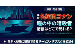 『名探偵コナン 瞳の中の暗殺者』はどこで見れる？Hulu・Amazonで全28作品を順次配信
