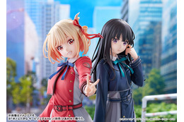「リコリス・リコイル」錦木千束&井ノ上たきながキービジュアルを元にフィギュア化！存在感引き立つ塗装にも注目