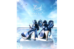 「Free!」水中で輝く遙、真琴、凛、渚、怜たちをイメージ！「MAYLA」リボンが華やかなパンプス登場【56%OFFセール中】