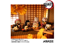 「鬼滅の刃」禰豆子や伊之助、カナヲたちがむっちりかわいい招き猫に♪「MEGA CAT」シリーズに参戦