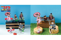 「名探偵コナン」甲冑姿の新一や安室さんがカッコいい…！ 大阪城本陣内に期間限定SHOPがオープン