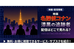 「劇場版 名探偵コナン 漆黒の追跡者（チェイサー）」の配信はどこで見れる？無料視聴できるサービス・サブスクを紹介！ 画像