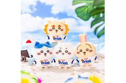 めんそ～れちいかわ♪「ちいかわ×オリオンビール」第2弾コラボ！オリオンTシャツ着用のマスコットぬい登場