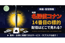 劇場版「名探偵コナン 14番目の標的(ターゲット)」の配信はどこで見れる？無料で視聴する方法 画像