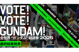 「全世界“ガンダム”総選挙2025」最終結果発表！1位 νガンダム、2位 ウイングガンダムゼロ、3位 Zガンダム！各言語で1位の機体は新規描き下ろしイラストも