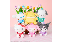 ポムポムプリン、キティがチューリップの妖精に♪「サンリオ」マスコットがナムコ限定景品として登場