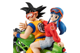 「ドラゴンボールZ」青年時代の悟空とチチを再現したデスクトップリアルマッコイが約10年ぶりに再登場！バイクだけでも飾れるハイクオリティな一品だけに見逃せない