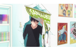 春アニメ「ただおじゃ」隠れオタクのOL・凛子（CV花澤香菜）に“壁ドン”する右隣の部屋の住人とは…？第1話先行カット