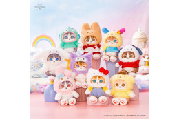 「mofusand ×サンリオ」“遊園地へおでかけ”がテーマ♪淡いパステルカラーのコラボ第3弾アイテムが登場