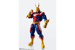 「ヒロアカ」より“平和の象徴”ことオールマイトがフィギュア化！ パーツの差し替えで大胆なポージングを2パターンも楽しめる