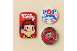 不二家の「ペコちゃん」がレトロ風アートで実用性バツグンのアイテムに♪ ポコちゃんも登場【アフタヌーンティー・リビング】