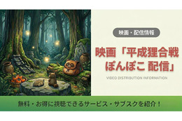 「平成狸合戦ぽんぽこ」の配信がない理由は？DVDレンタルで見る方法