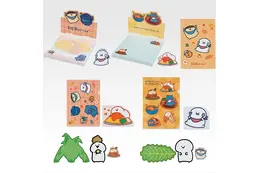 「お文具といっしょ」のキャラクターたちがキッチンを彩る！ぬいぐるみやプレート、調味料入れになって「一番くじ」の賞品に