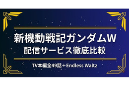 「新機動戦記ガンダムW」の配信はどこで見れる？サブスクを徹底比較