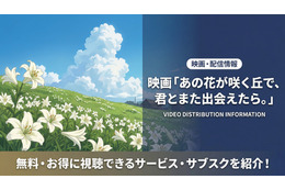 「あの花が咲く丘で、君とまた出会えたら。」はDMM TVで見放題！ Netflixでも配信中