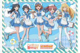 「とある」御坂美琴、食蜂操祈らのマリン衣装が涼しげ♪“ゲコ太カレー”ほかオリジナルメニュー＆先行グッズ登場の「22カレー」コラボ開催