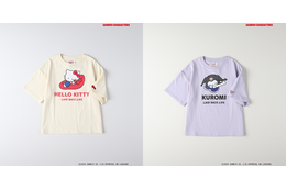 ハローキティ、シナモロールたちがすやすやお昼寝～♪ Right-onコラボでアパレルから小物まで全12種登場☆