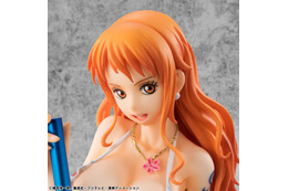 大胆ボディに釘付け♪ 「ワンピース」麦わらの一味の航海士・ナミをセクシーなホットパンツ姿で立体化したフィギュアが復刻！クリマ・タクト絡めた魅惑の脚線美