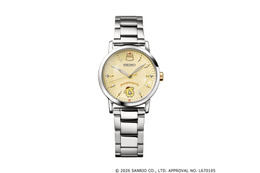 「ポムポムプリン」きれいめコーデにもカジュアルにも相性◎ 30周年記念の大人かわいい腕時計が登場