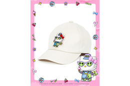 「サンリオ」キティがスケートボーダーでウェイ♪ DJポチャッコはスクラッチだYO♪ 独特タッチがおしゃれすぎる全7種キャップが登場