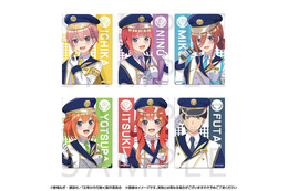 「五等分の花嫁」三玖、四葉たちが近未来の鉄道風衣装でおもてなし♪ JR東海・推し旅とコラボ☆