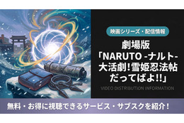 「劇場版 NARUTO 大活劇!雪姫忍法帖だってばよ!!」の配信はどこで見れる？