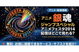 アニメ「銀魂 ジャンプスペシャルアニメフェスタ2014」の配信はどこで見れる？
