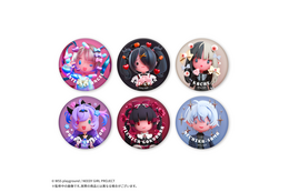 「ニディガ」超てんちゃん、あめちゃんの立体的なちびキャラがクセになる可愛さ♪ 「JEWELYC! COLLECTION」よりアクリルチャームや缶バッジが発売！